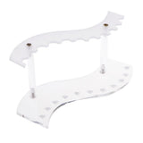 Max Clear Plastics Makeup Brush pencil Stand Display Holder Rack Case  210x100x90mm