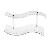 Max Clear Plastics Makeup Brush pencil Stand Display Holder Rack Case  210x100x90mm