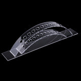 Max Clear Plastics Makeup Brush pencil Stand Display Holder Rack Case  295x43x73mm