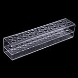 Max Clear Plastics Makeup Brush pencil Stand Display Holder Rack Case  240x50x45mm