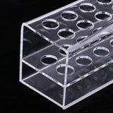 Max Clear Plastics Makeup Brush pencil Stand Display Holder Rack Case  240x50x45mm