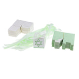 Max Hollow Candy Gift Box Wedding Party Favor Gift Bags with Ribbon Green