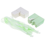 Max Hollow Candy Gift Box Wedding Party Favor Gift Bags with Ribbon Green
