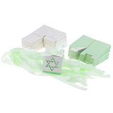 Max Hollow Candy Gift Box Wedding Party Favor Gift Bags with Ribbon Green