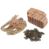 Max Vintage Candy Box Travel Theme Air Mail Gift Boxes with Compass and Rope