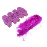 Max Hollow Bird Love Heart Candy Boxes Sweets Wedding Gifts Boxes with Ribbon B