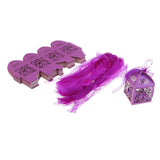 Max Hollow Bird Love Heart Candy Boxes Sweets Wedding Gifts Boxes with Ribbon B