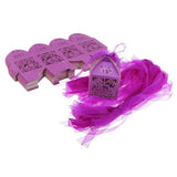 Max Hollow Bird Love Heart Candy Boxes Sweets Wedding Gifts Boxes with Ribbon B