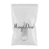 Max Creative Gifts Wedding Return Opener Zinc Alloy Beer Opener Gift Silver