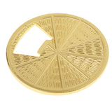 Max Gold Citrus Slice Alloy Bottle Opener Wedding Souvenirs Party Return Gifts