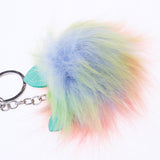 Max Cute Fluffy Key Chain Artificial Key Chain Car Handbag Pendant Multi-color