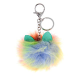 Max Cute Fluffy Key Chain Artificial Key Chain Car Handbag Pendant Multi-color