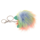 Max Cute Fluffy Key Chain Artificial Key Chain Car Handbag Pendant Multi-color