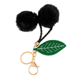 Max Cherry Pendant Kids Toys Birthday Gift Handbag Pendant Keychain Black