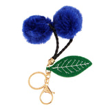 Max Cherry Pendant Kids Toys Birthday Gift Handbag Pendant Keychain Blue