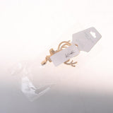 Max Alloy Cartoon Animal Keychain Bag Car Key Chains Gold Deer