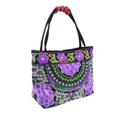 Max Chinese Style Women Handbag Embroidery Ethnic Handmade Tote Shoulder Bag