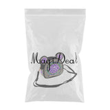 Max Yunnan Ethnic Flower Embroidery Ethnic Canvas Women Shoulder Bag Purple