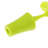 Max Fashion Design Novelty Green Bean Sprout Silicone Vacuum Sealed Wine Stopper