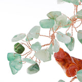 Max Mini Crystal Money Tree Bonsai Style Feng Shui Bring Wealth Luck Green