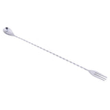 Max Maxb Stainless Steel Long Handle Mixing Spoon Bar Spoon Stirrer 30cm Polish