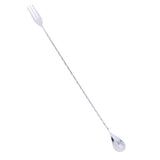 Max Maxb Stainless Steel Long Handle Mixing Spoon Bar Spoon Stirrer 30cm Polish