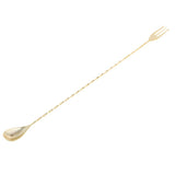 Max Stainless Steel Long Handle Drink Spoon Bar Spoon Stir Tool 50cm Gold