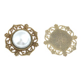 Max Alloy Retro Pearl Accessories Pendant Bracelet Necklace Earring Ornamnet 1