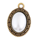 Max Alloy Retro Pearl Accessories Pendant Bracelet Necklace Earring Ornamnet 3