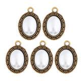 Max Alloy Retro Pearl Accessories Pendant Bracelet Necklace Earring Ornamnet 3