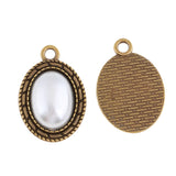 Max Alloy Retro Pearl Accessories Pendant Bracelet Necklace Earring Ornamnet 3