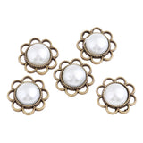 Max Alloy Retro Pearl Accessories Pendant Bracelet Necklace Earring Ornamnet 4
