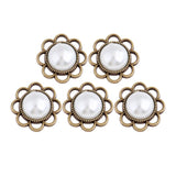 Max Alloy Retro Pearl Accessories Pendant Bracelet Necklace Earring Ornamnet 4