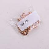 Max 5PCS/Lot Women Sexy Underwear Set Pendant Alloy Enamel Keychain Decor Pink