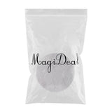 Max Circular Alloy Lotus leaf Pattern Coasters Tea Cup Accessories Silver White