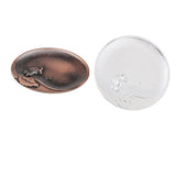 Max Circular Alloy Cow Design Pattern Coasters Tea Cup Accessories Silver White