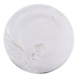Max Circular Alloy Cow Design Pattern Coasters Tea Cup Accessories Silver White