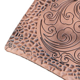 Max Square Alloy Cup Coaster Tea Cup Accessories Tea Seats Copper