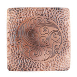 Max Square Alloy Cup Coaster Tea Cup Accessories Tea Seats Copper