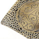 Max Square Alloy Cup Coaster Tea Cup Accessories Tea Seats Bronze