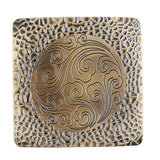 Max Square Alloy Cup Coaster Tea Cup Accessories Tea Seats Bronze