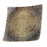 Max Square Alloy Cup Coaster Tea Cup Accessories Tea Seats Bronze
