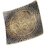 Max Square Alloy Cup Coaster Tea Cup Accessories Tea Seats Bronze