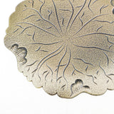 Max Alloy Cup Coasters Lotus Leaf Pad Cup Tray Tea Cup Accessories  Bronze