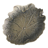 Max Alloy Cup Coasters Lotus Leaf Pad Cup Tray Tea Cup Accessories  Bronze