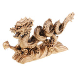 Max Chinese Dragon Fengshui Figurine Statue Ornaments Home Decor Crafts Copper