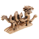 Max Chinese Dragon Fengshui Figurine Statue Ornaments Home Decor Crafts Copper