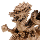 Max Chinese Dragon Fengshui Figurine Statue Ornaments Home Decor Crafts Copper