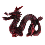 Max Chinese Zodiac Resin Unicorn Dragon Figurine Hand Painted Toy Home Ornaments