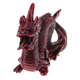 Max Chinese Zodiac Resin Unicorn Dragon Figurine Hand Painted Toy Home Ornaments